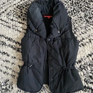 Black Puffy Vest
